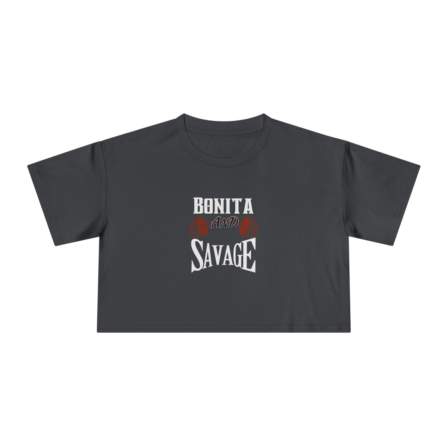 Bonita and Savage Crop Top - Latina Muscle