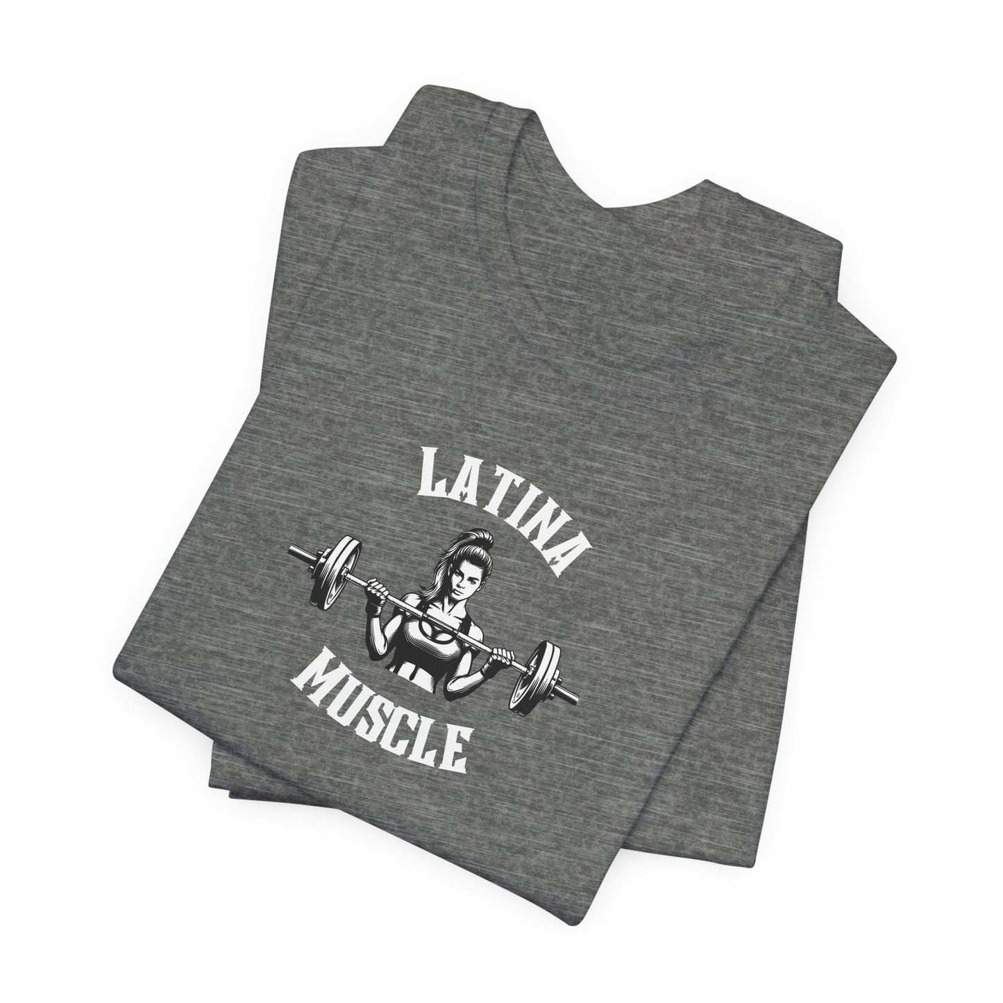 Latina Muscle Barbell Edition Tee - Latina Muscle