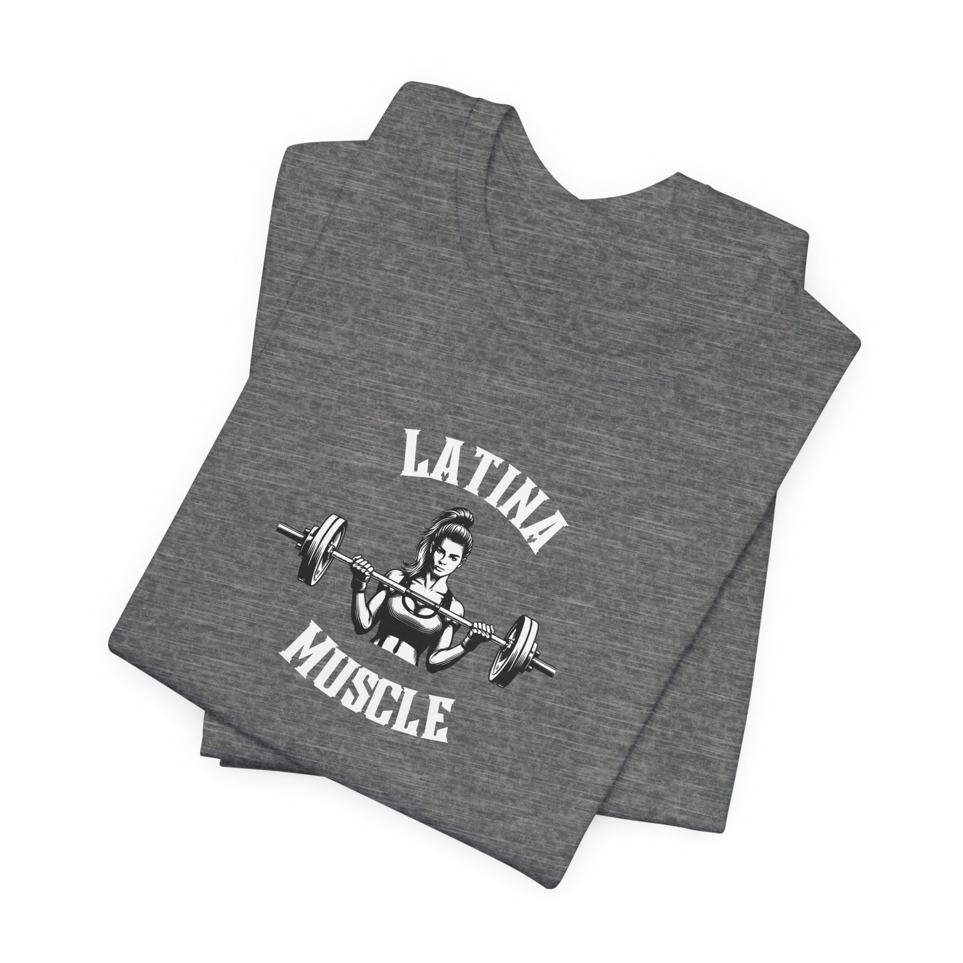 Latina Muscle Barbell Edition Tee - Latina Muscle