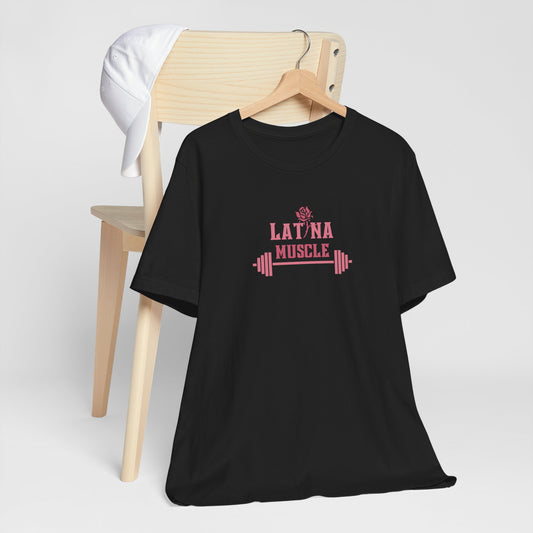 Latina Muscle Shirt Pink Letter Edition - Latina Muscle