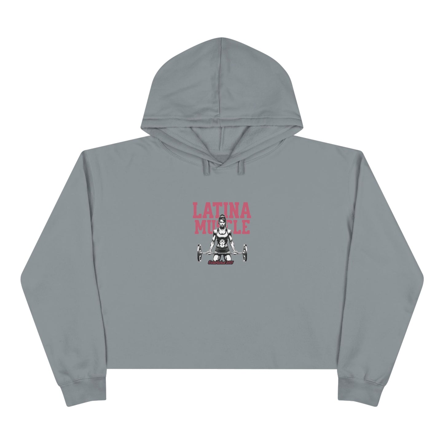 Latina Muscle Crop Hoodie - New Edition - Latina Muscle