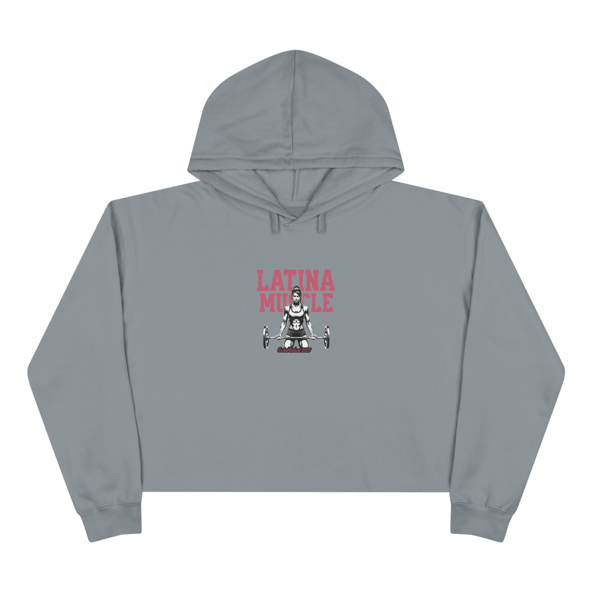 Latina Muscle Crop Hoodie - New Edition - Latina Muscle