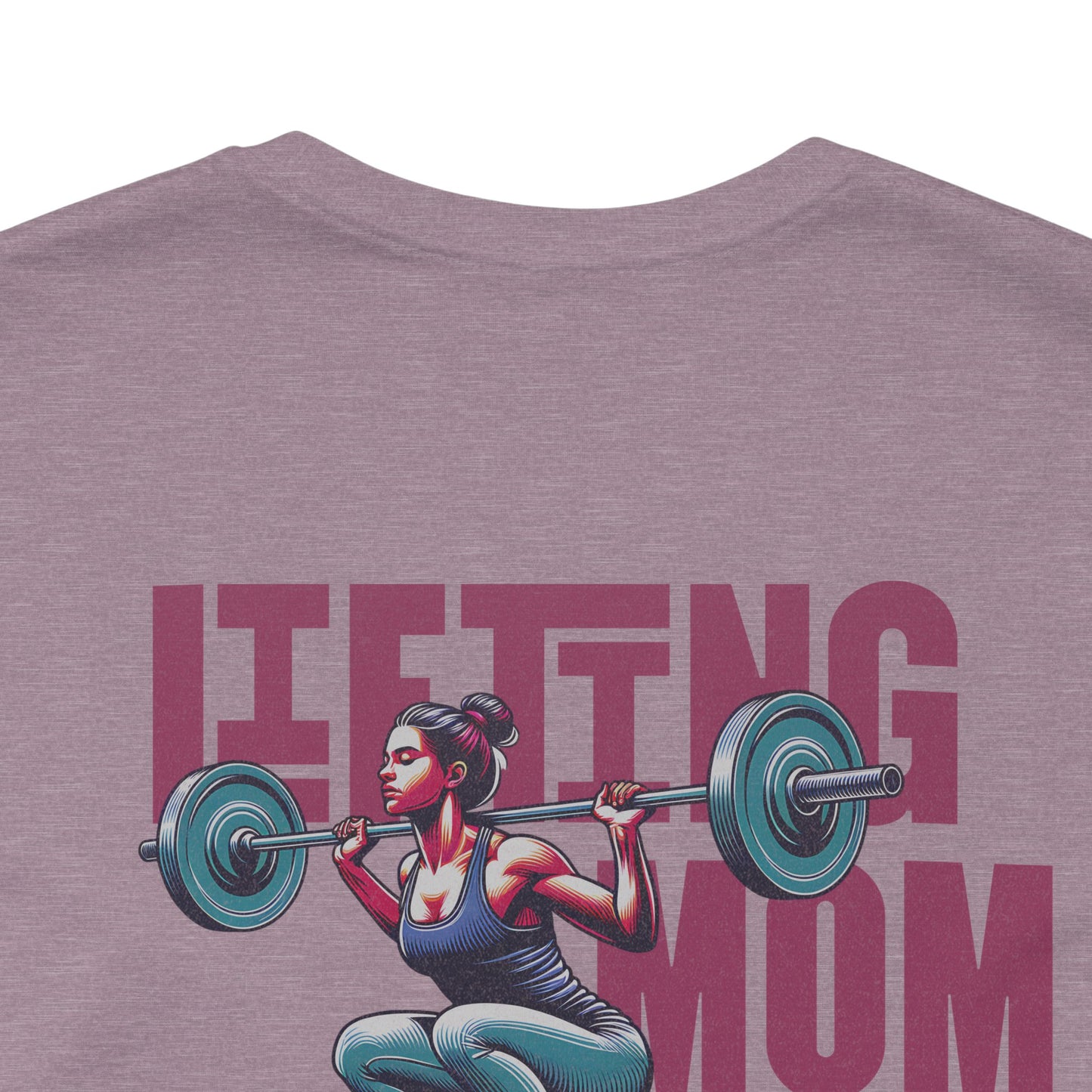 Lifting Mom Tee - Badass Gym Rat Strong Mom T-Shirt - Latina Muscle