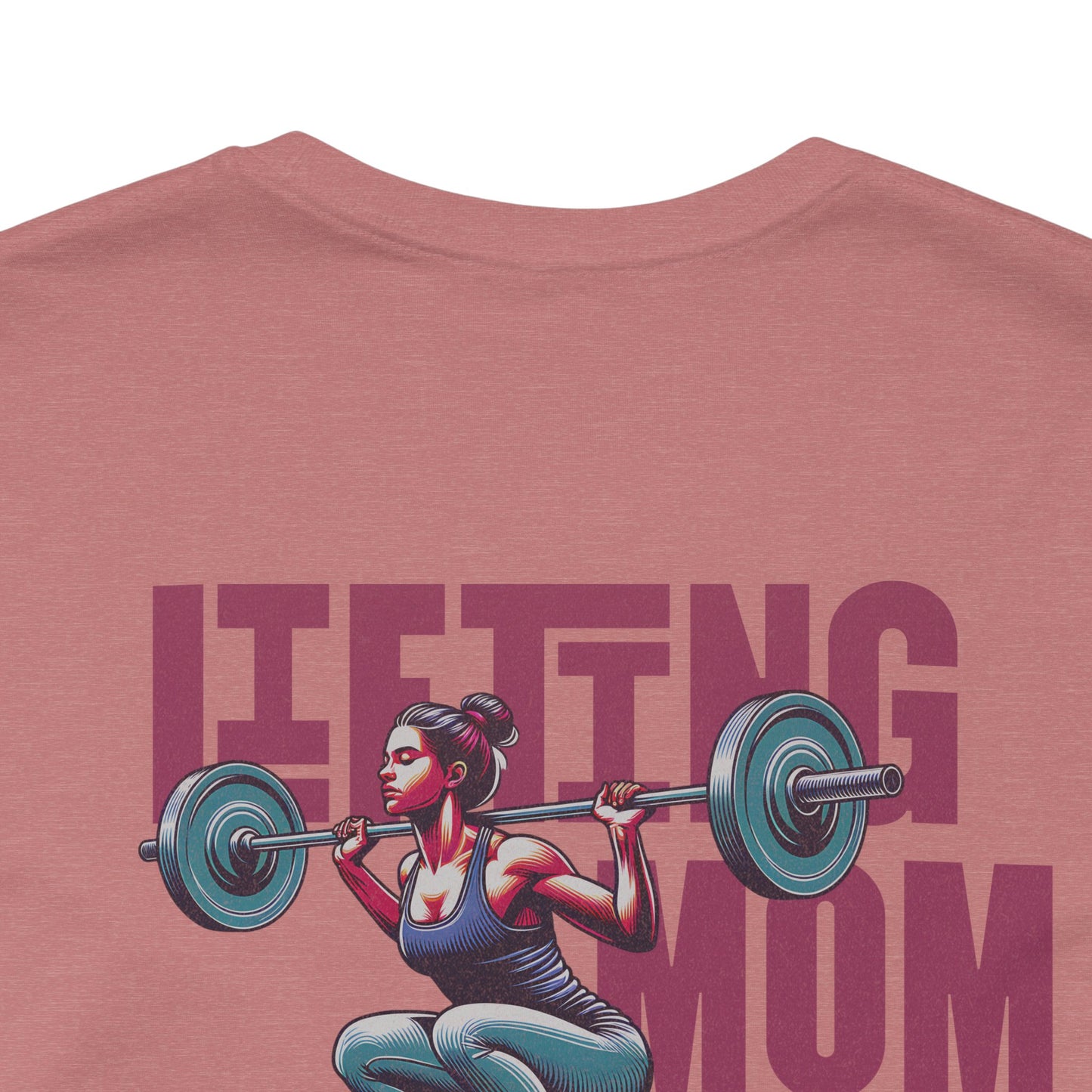 Lifting Mom Tee - Badass Gym Rat Strong Mom T-Shirt - Latina Muscle
