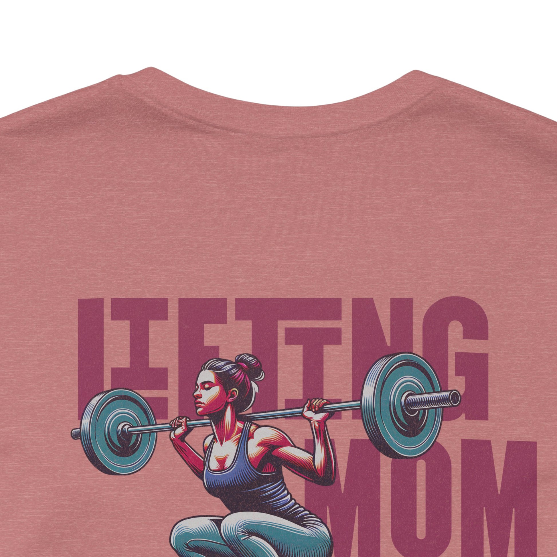 Lifting Mom Tee - Badass Gym Rat Strong Mom T-Shirt - Latina Muscle