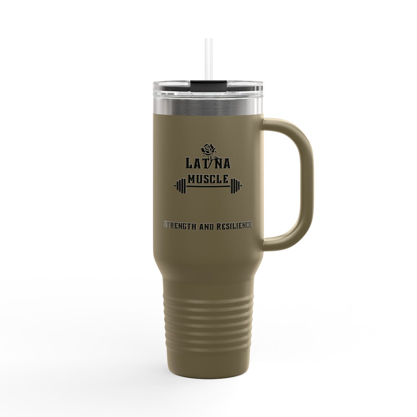 Latina Muscle Insulated Travel Tumbler - Latina Muscle