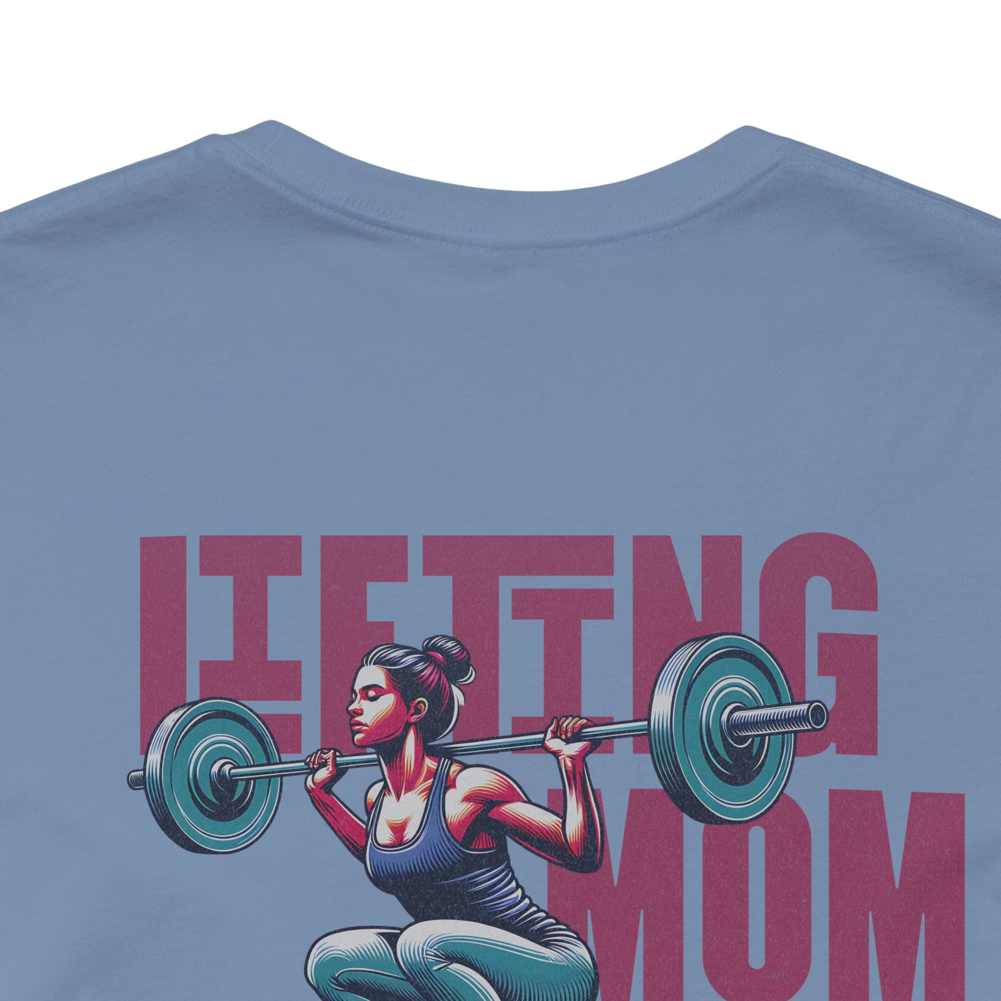 Lifting Mom Tee - Badass Gym Rat Strong Mom T-Shirt - Latina Muscle