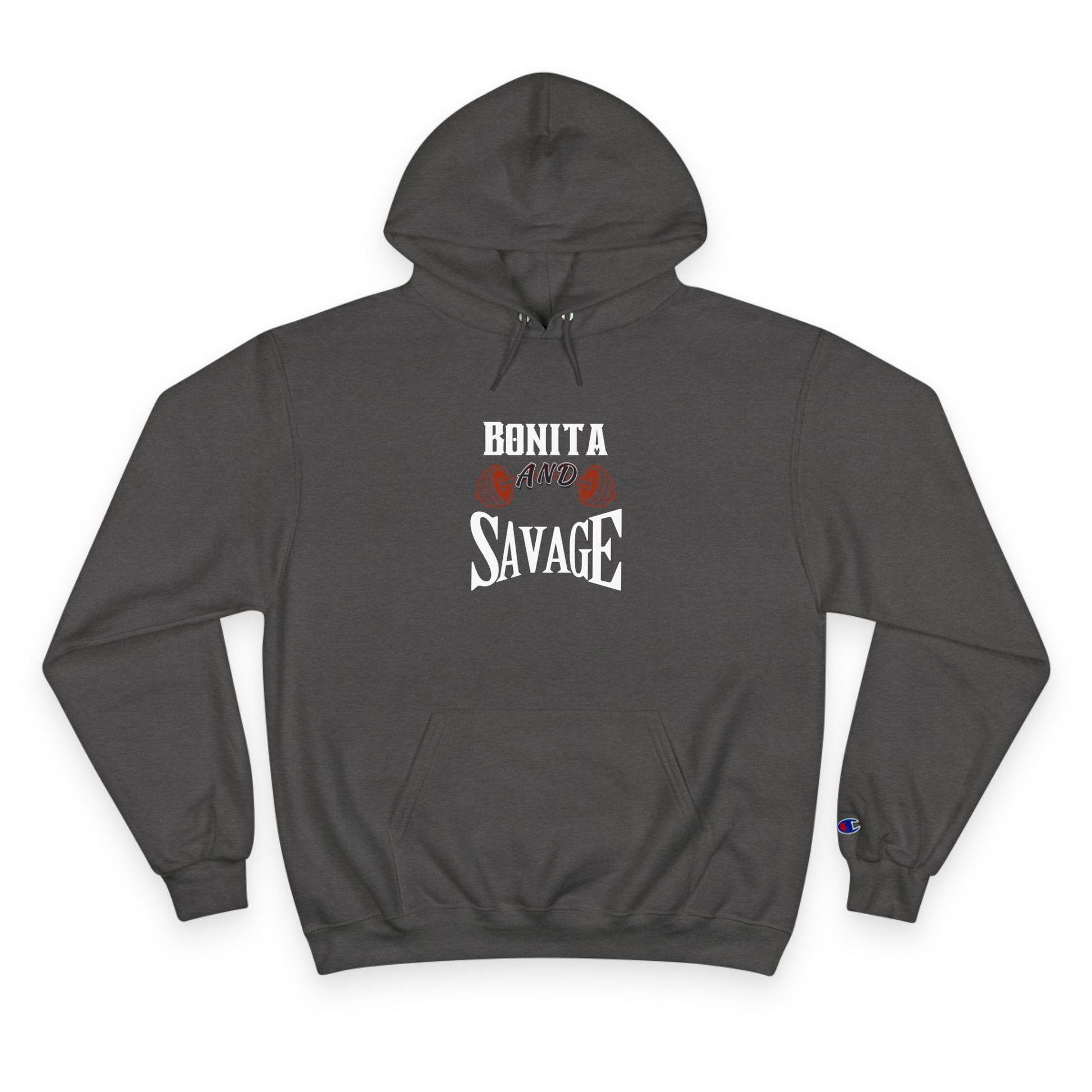Bonita And Savage Champion Hoodie - Latina Muscle