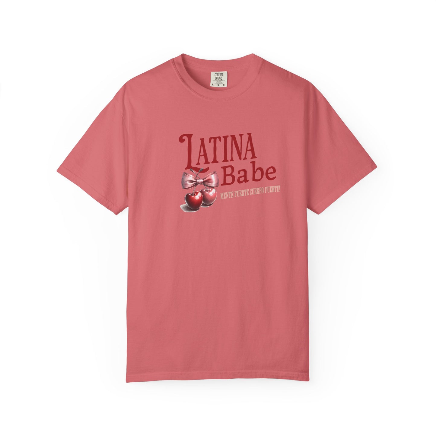 Latina Babe T-Shirt Mente Fuerte Cuerpo Fuerte