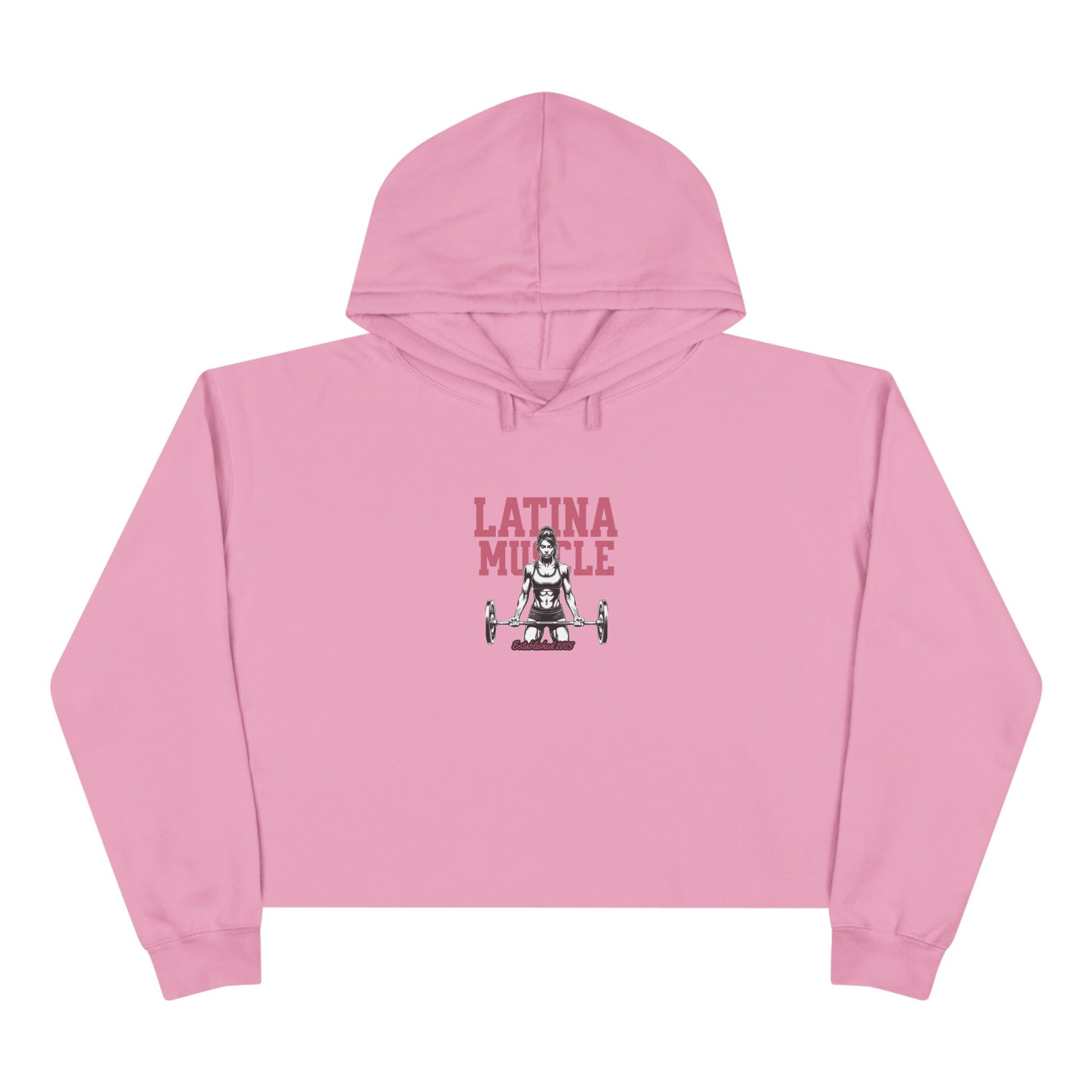 Latina Muscle Crop Hoodie - New Edition - Latina Muscle