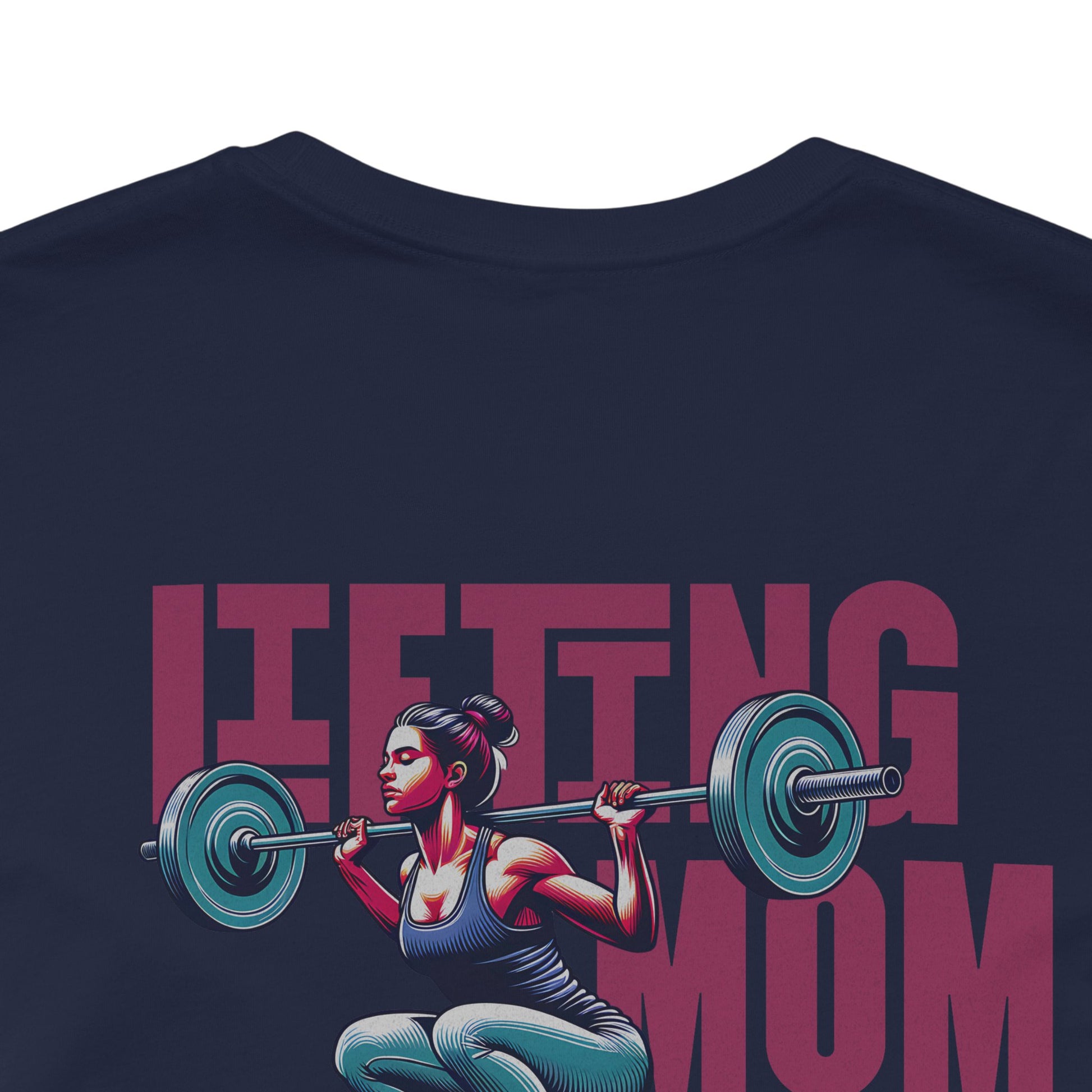 Lifting Mom Tee - Badass Gym Rat Strong Mom T-Shirt - Latina Muscle