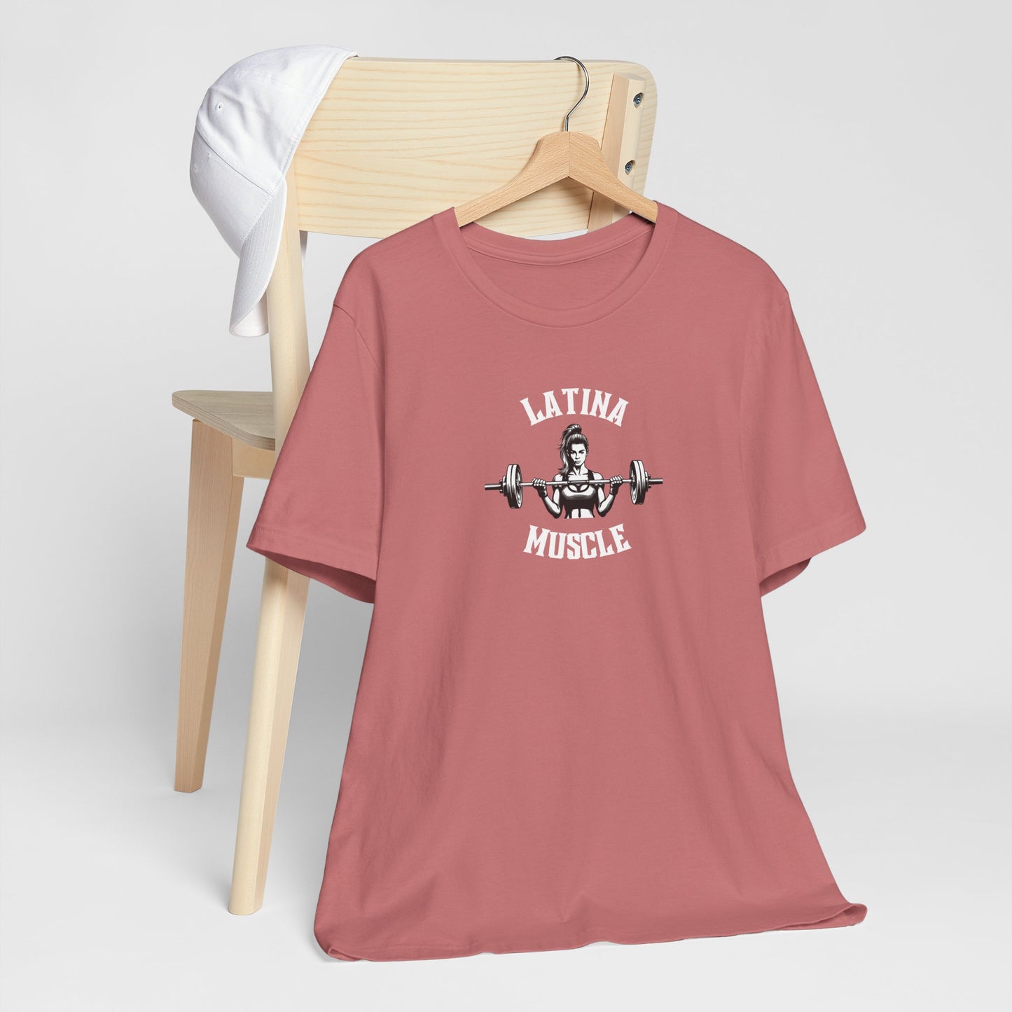 Latina Muscle Barbell Edition Tee - Latina Muscle