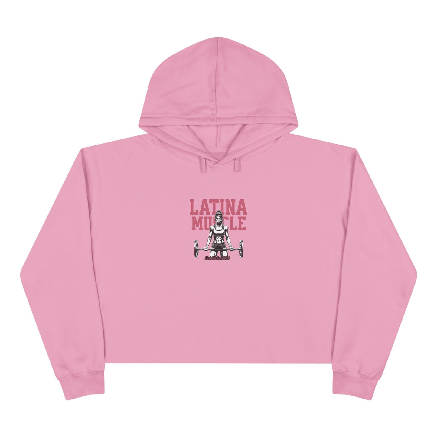 Latina Muscle Crop Hoodie - Latina Muscle