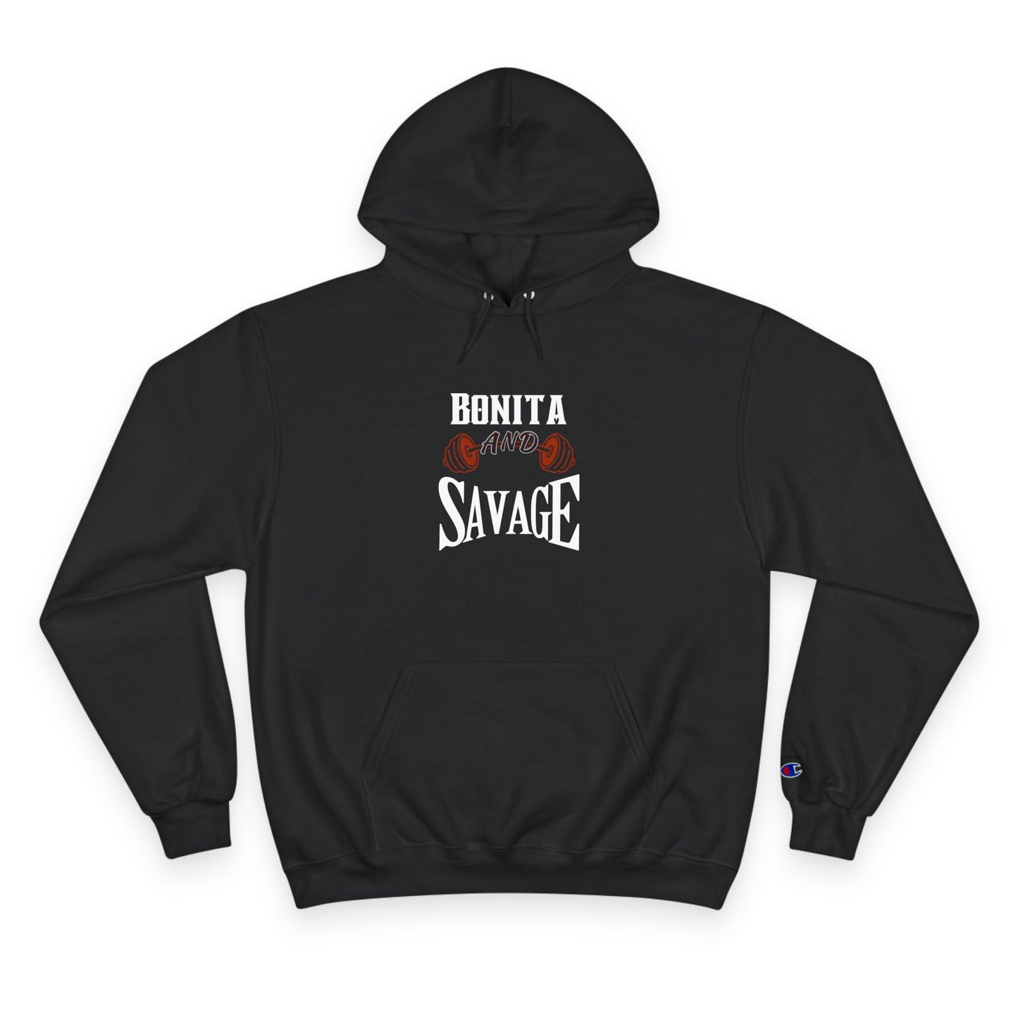 Bonita And Savage Champion Hoodie - Latina Muscle