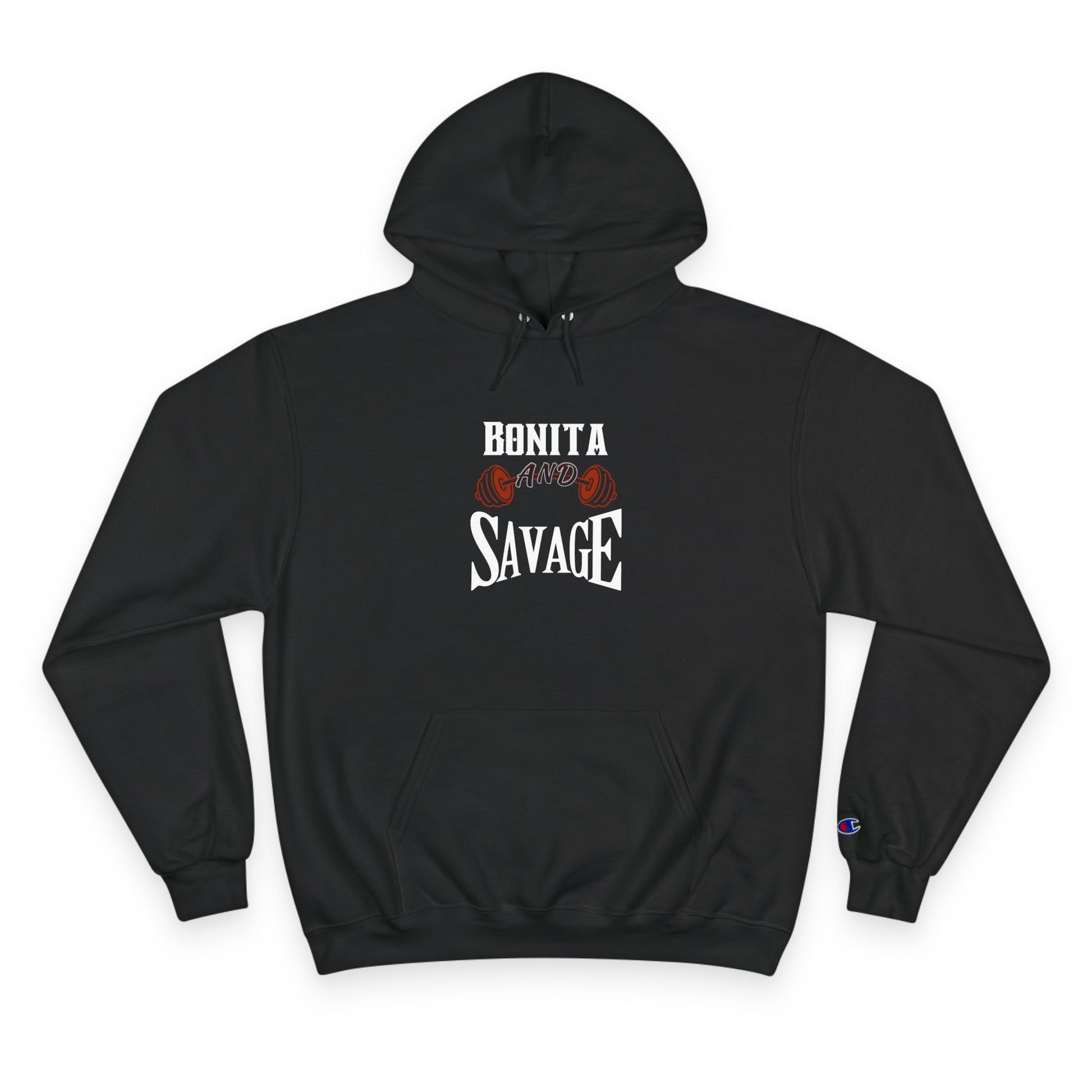 Bonita And Savage Champion Hoodie - Latina Muscle