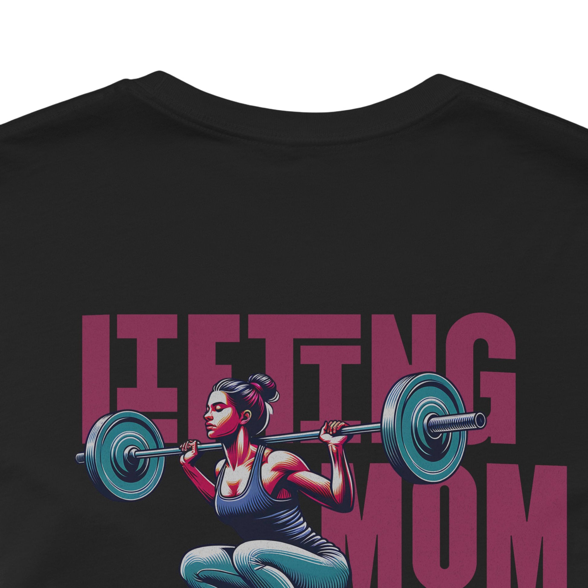 Lifting Mom Tee - Badass Gym Rat Strong Mom T-Shirt - Latina Muscle