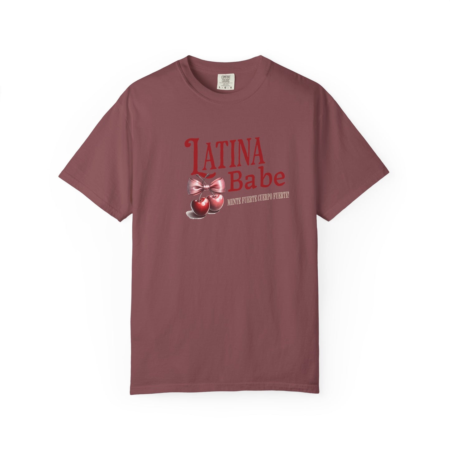 Latina Babe T-Shirt Mente Fuerte Cuerpo Fuerte