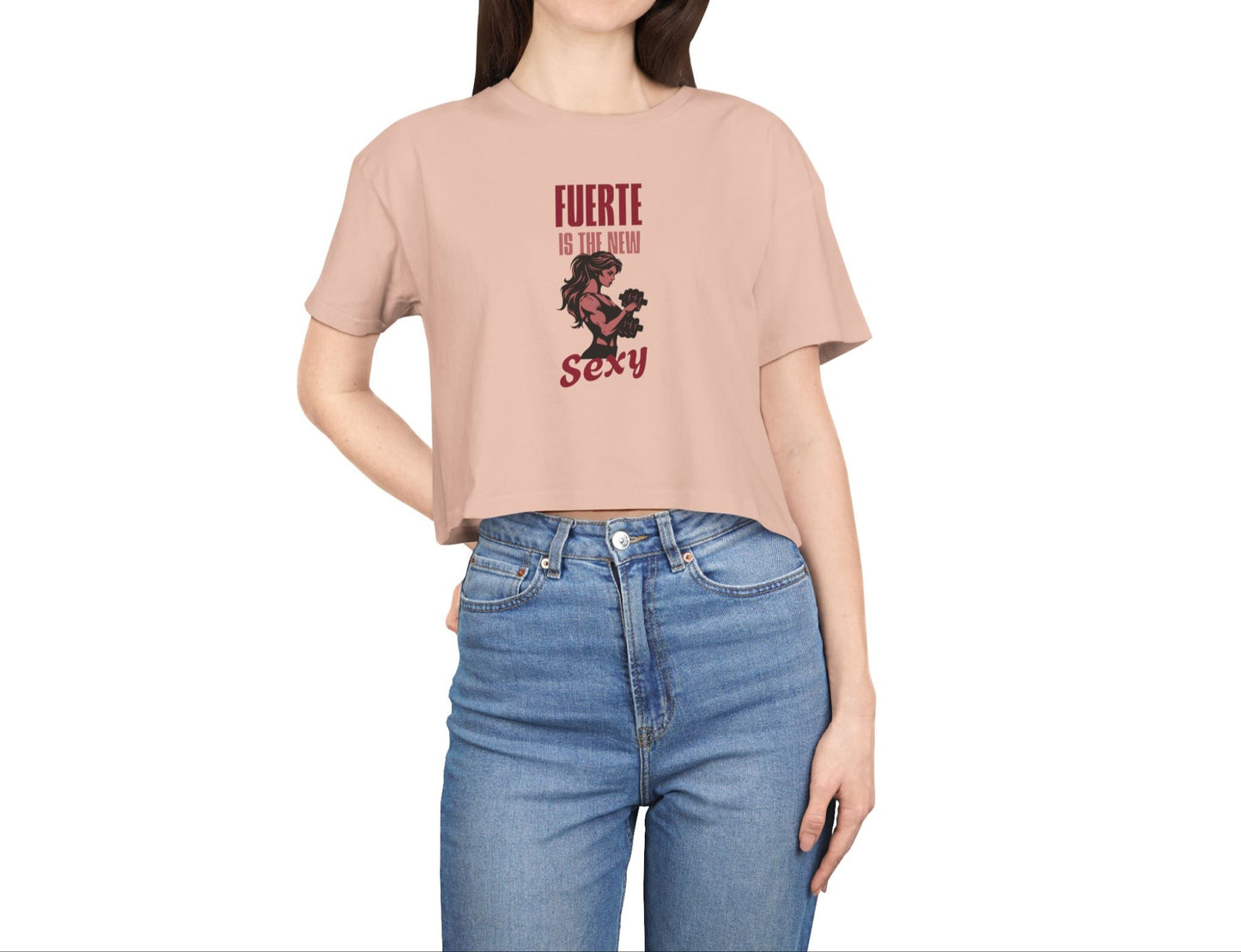 Fuerte is the New Sexy Crop Top - Latina Muscle