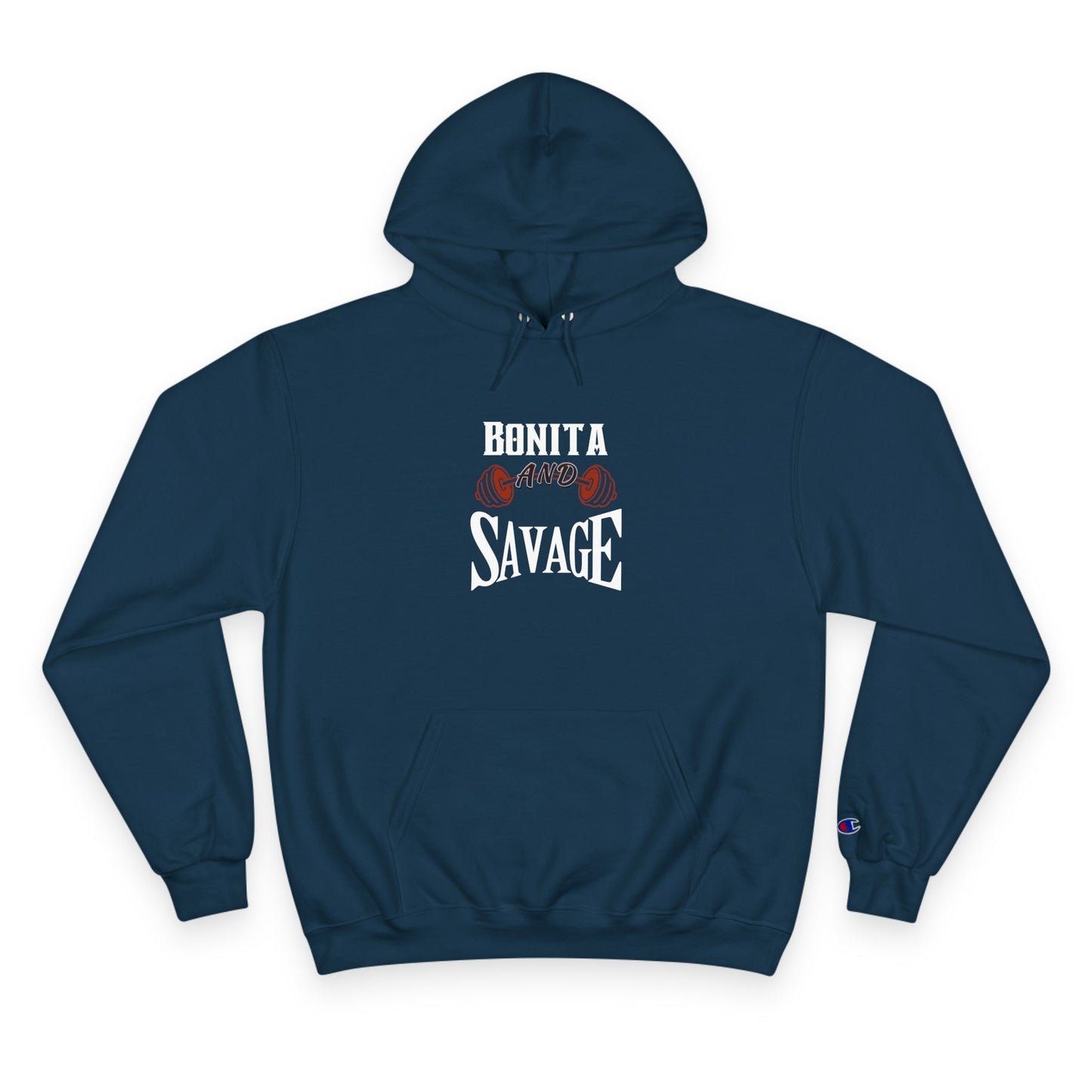 Bonita And Savage Champion Hoodie - Latina Muscle