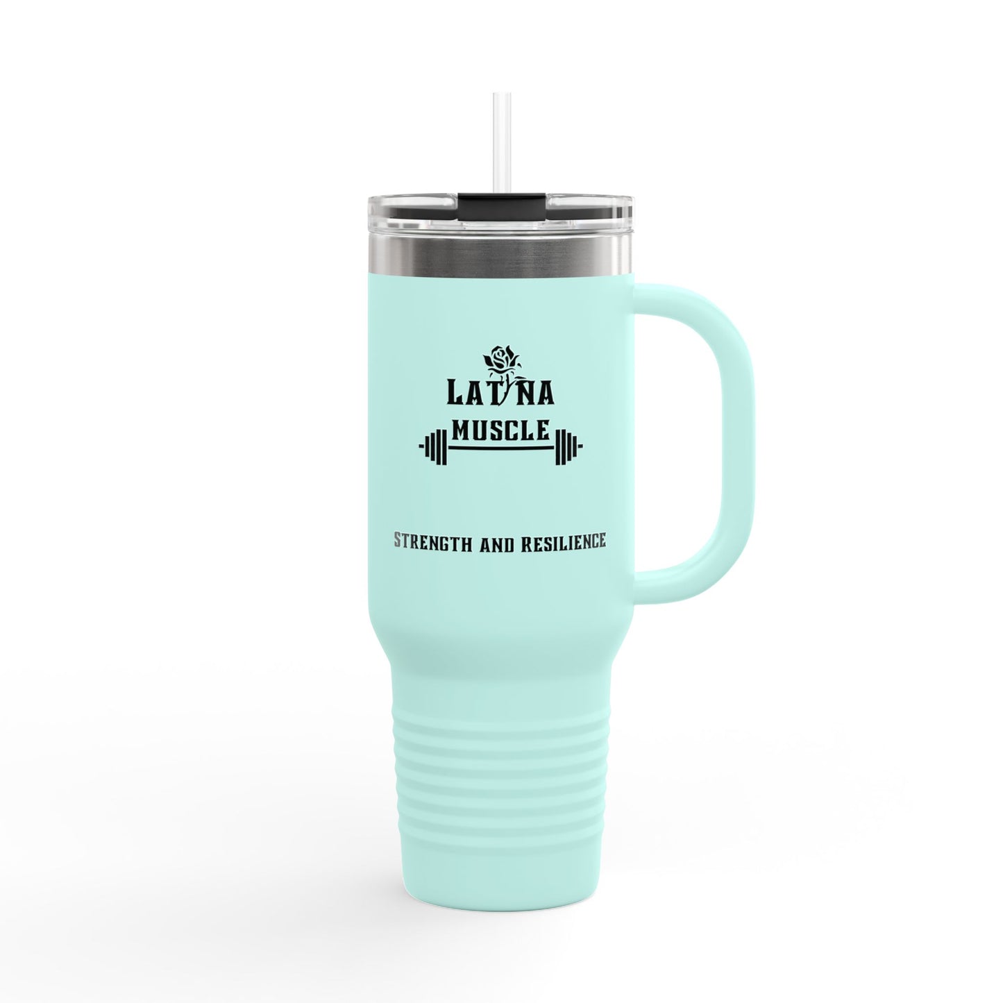 Latina Muscle Insulated Travel Tumbler - Latina Muscle