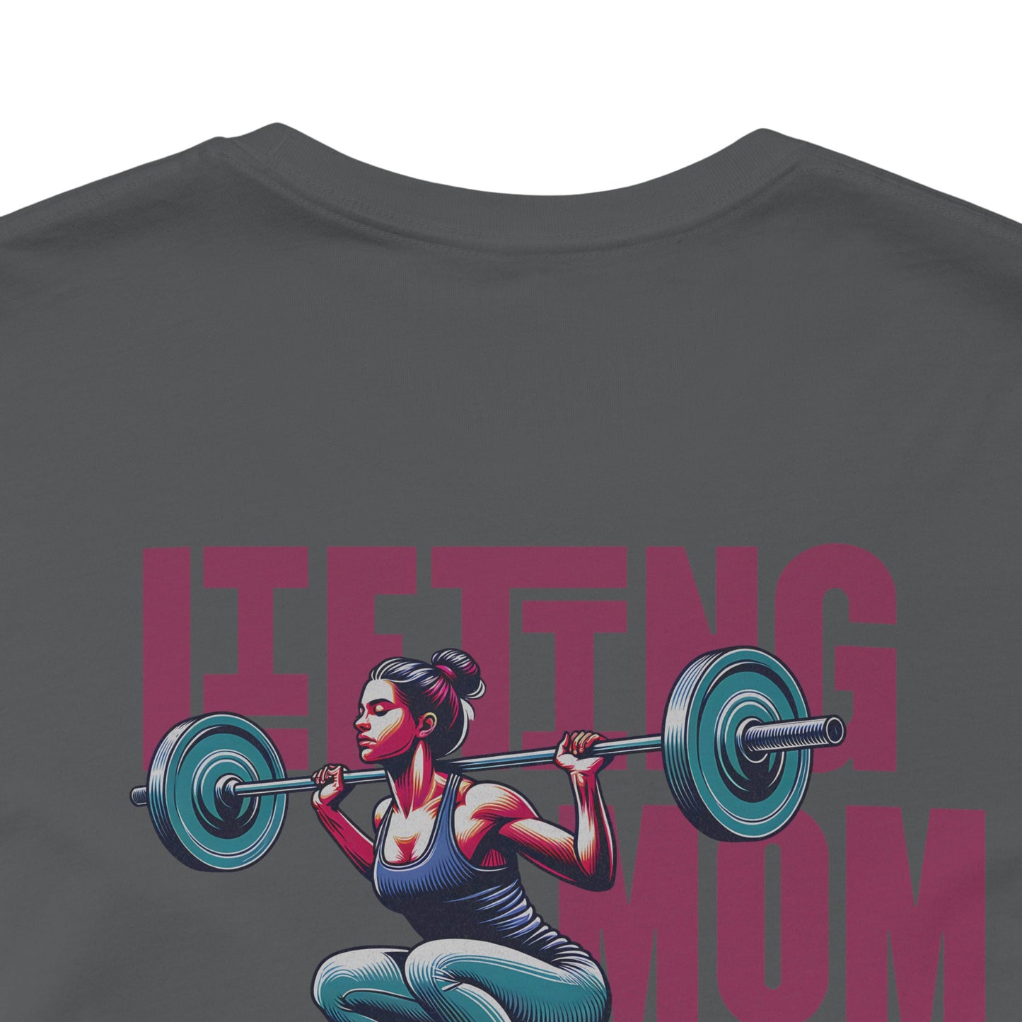 Lifting Mom Tee - Badass Gym Rat Strong Mom T-Shirt - Latina Muscle
