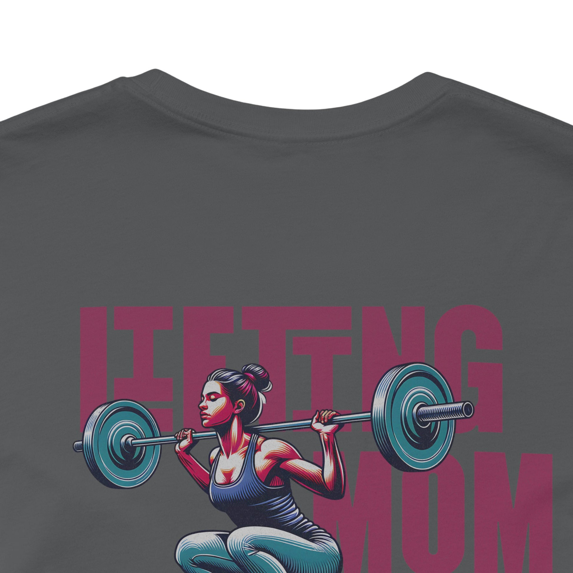 Lifting Mom Tee - Badass Gym Rat Strong Mom T-Shirt - Latina Muscle