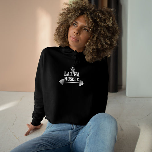 Latina Muscle Crop Hoodie - Latina Muscle