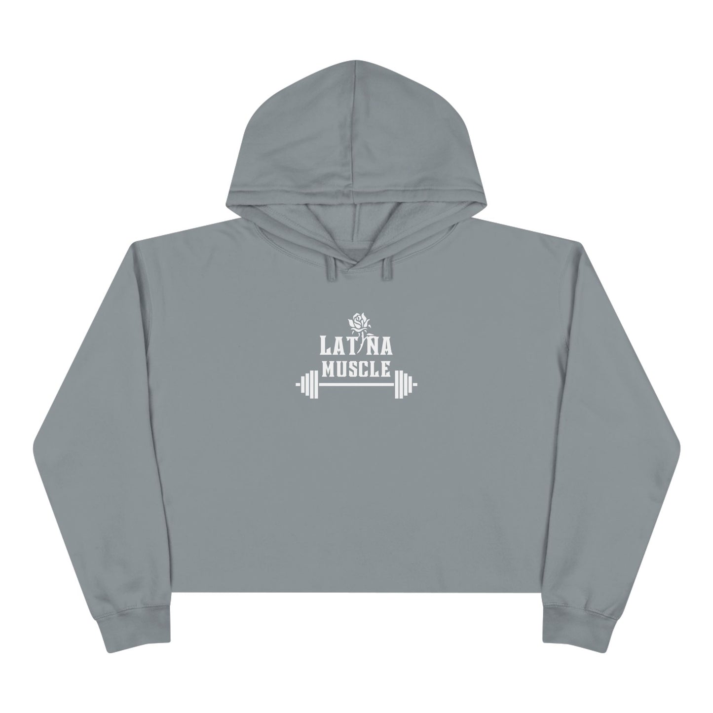 Latina Muscle Crop Hoodie - Latina Muscle