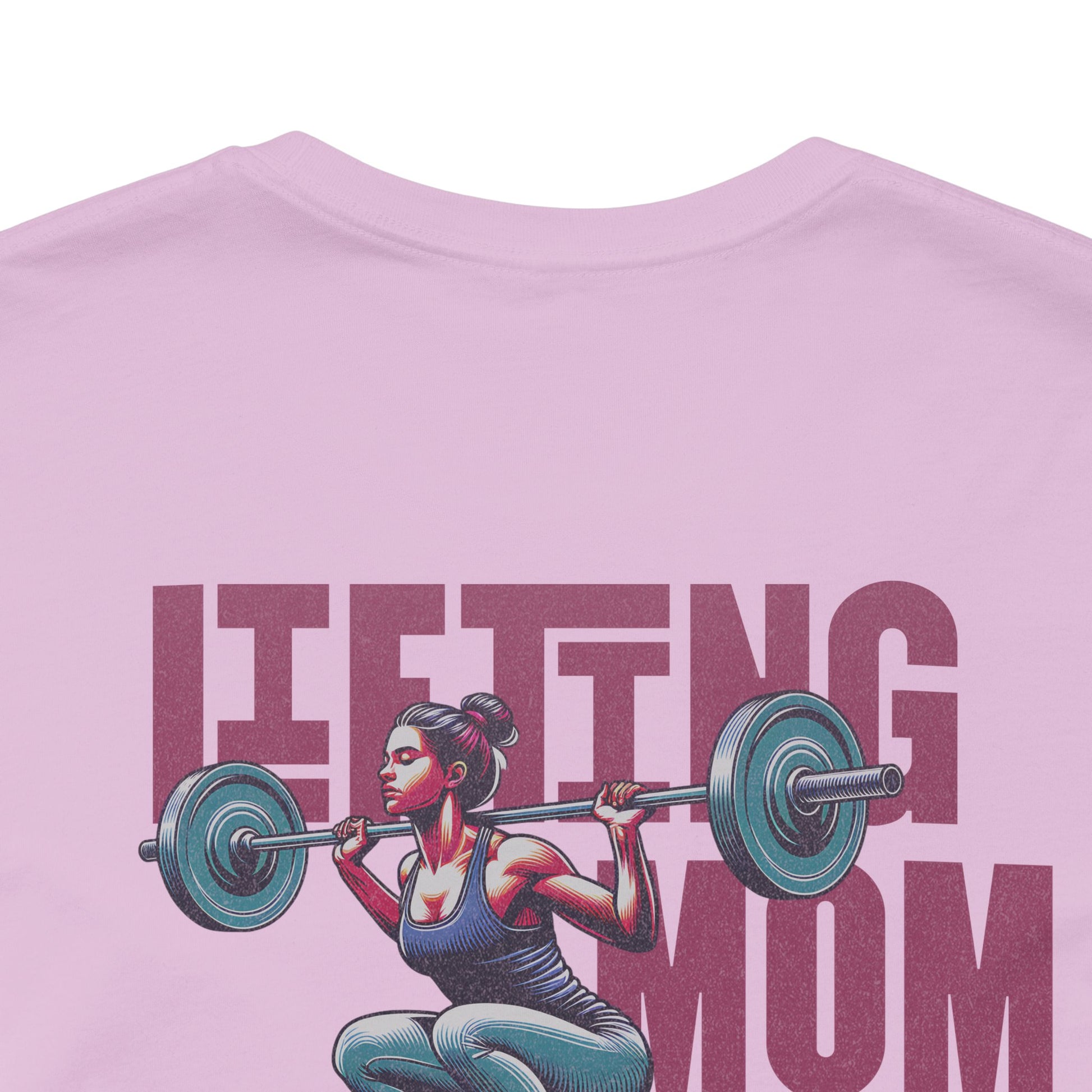 Lifting Mom Tee - Badass Gym Rat Strong Mom T-Shirt - Latina Muscle