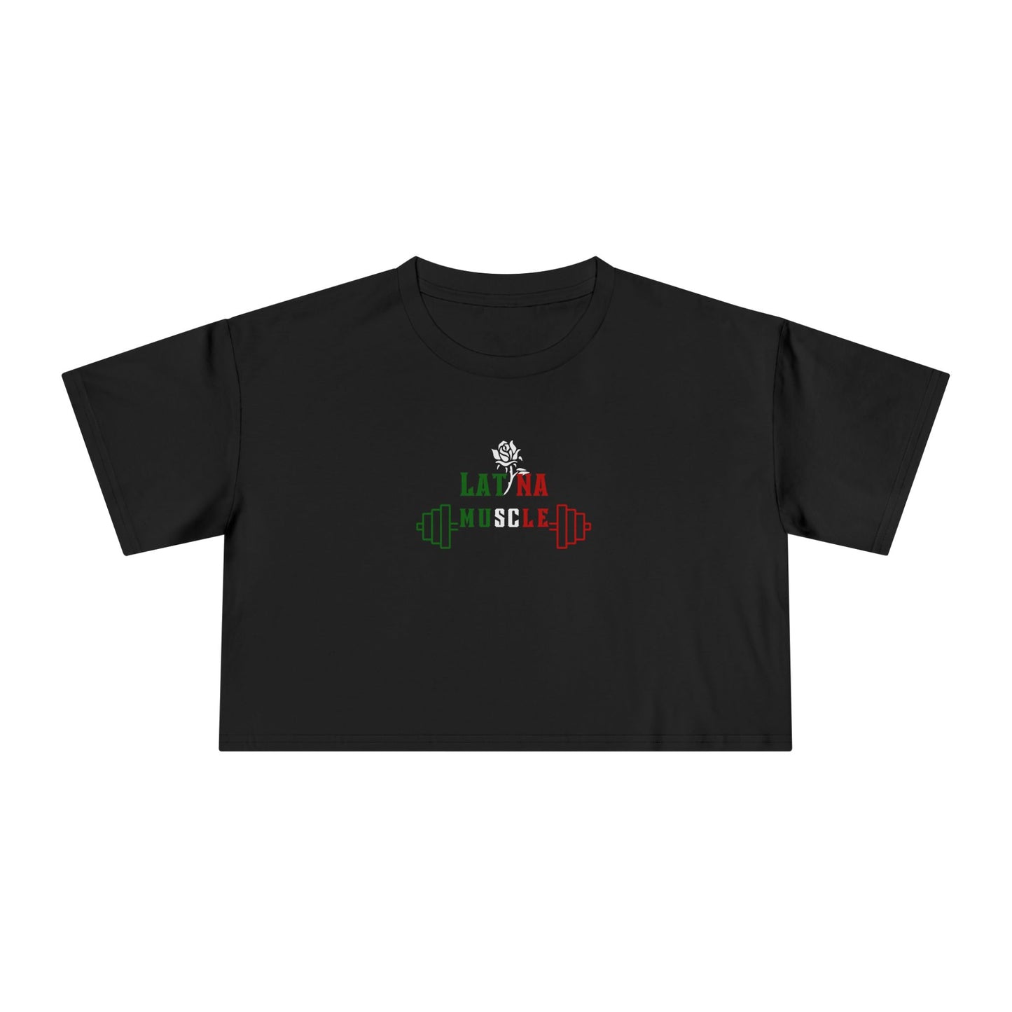 Crop Top Latina Muscle Mexican Pride - Latina Muscle