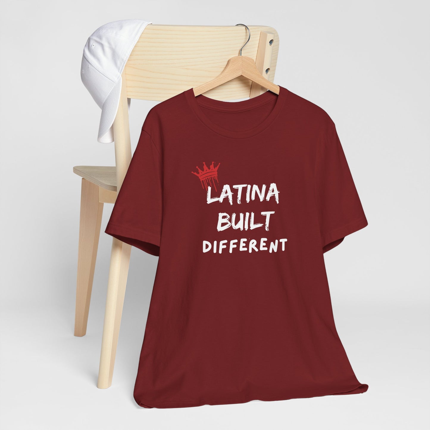 Latina Built Different Tee - Latina Muscle