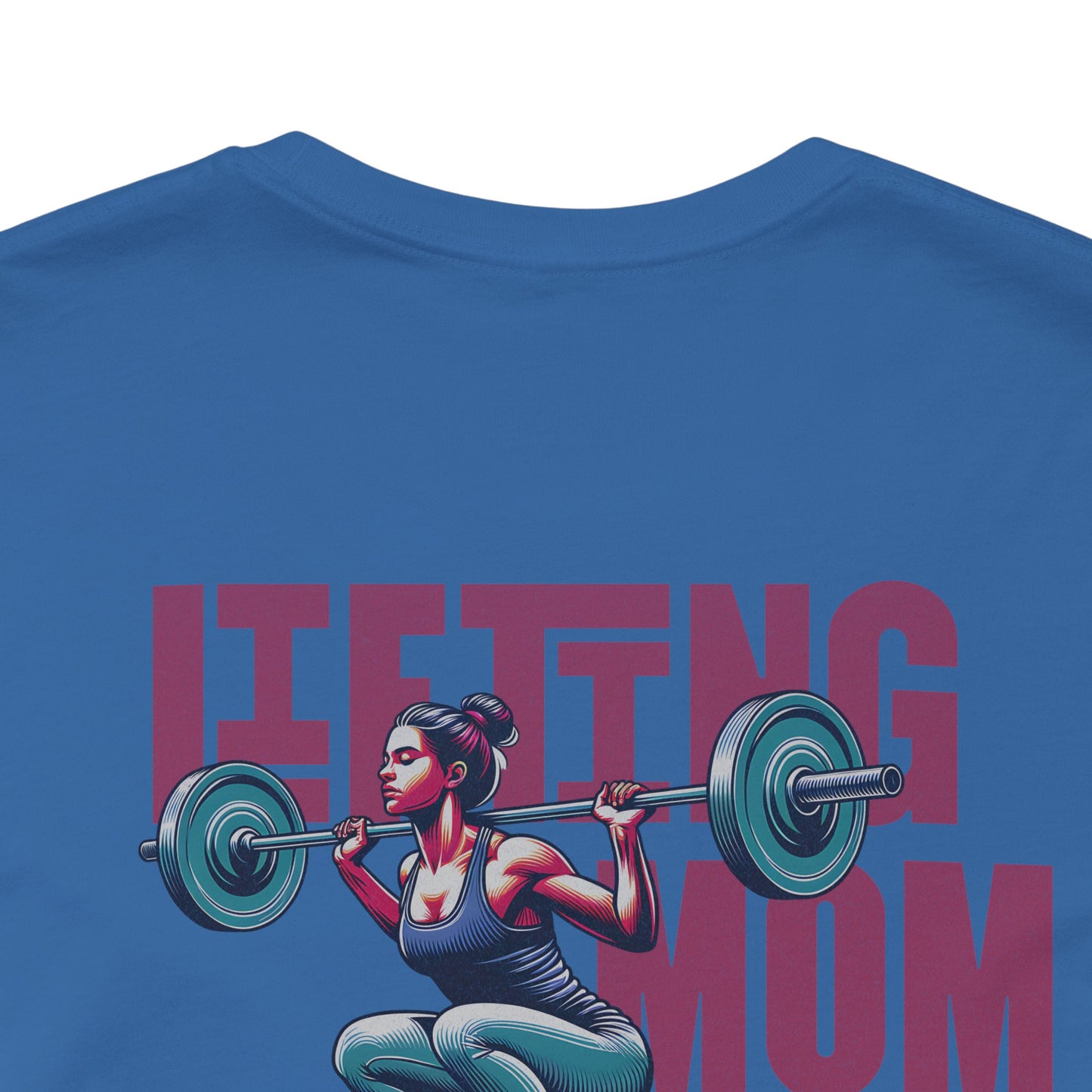 Lifting Mom Tee - Badass Gym Rat Strong Mom T-Shirt - Latina Muscle