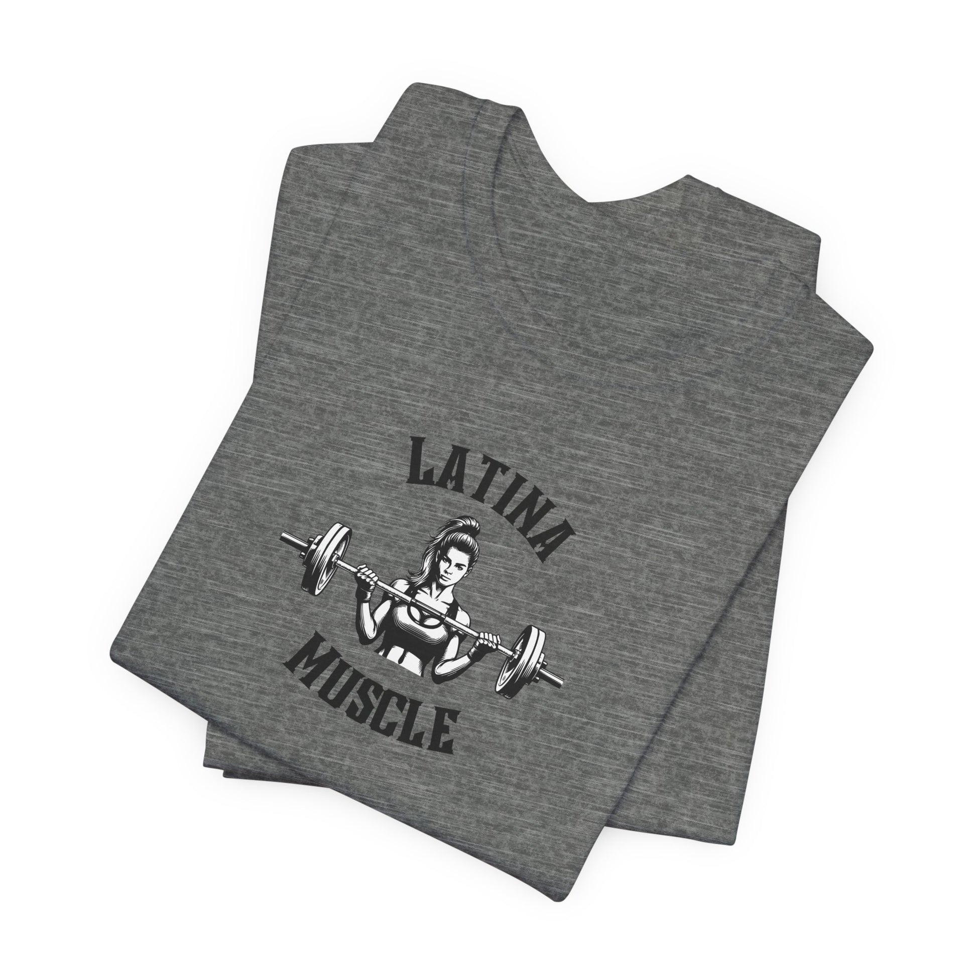 Latina Muscle Barbell Edition Tee - Latina Muscle
