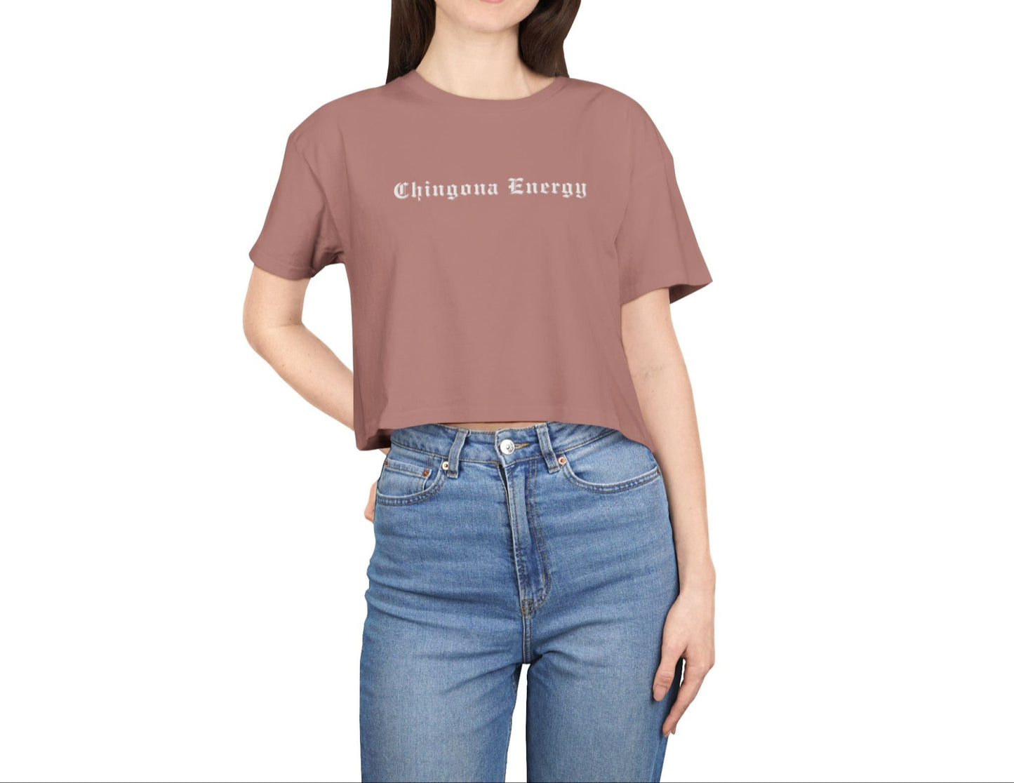 Chingona Energy Women's Crop Top - Latina Muscle