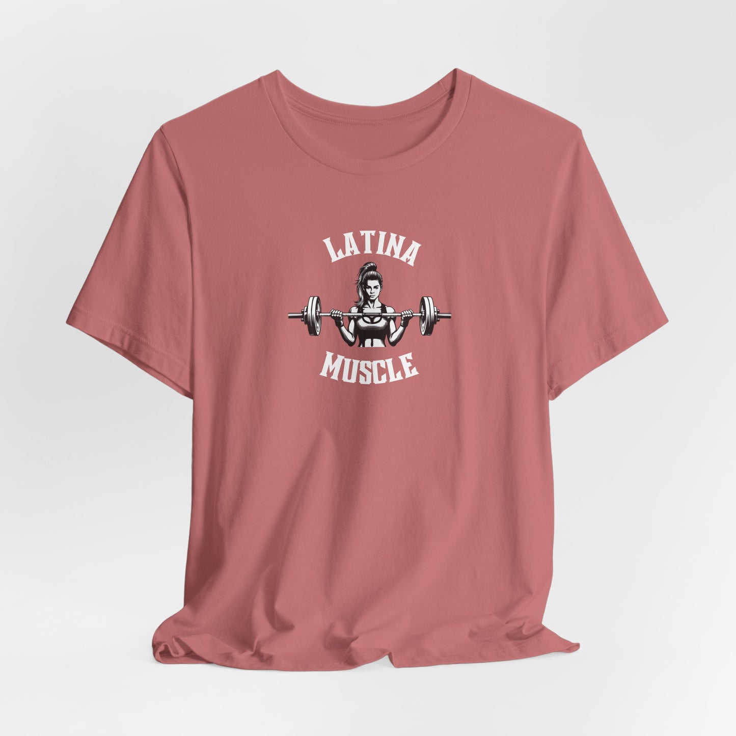 Latina Muscle Barbell Edition Tee - Latina Muscle