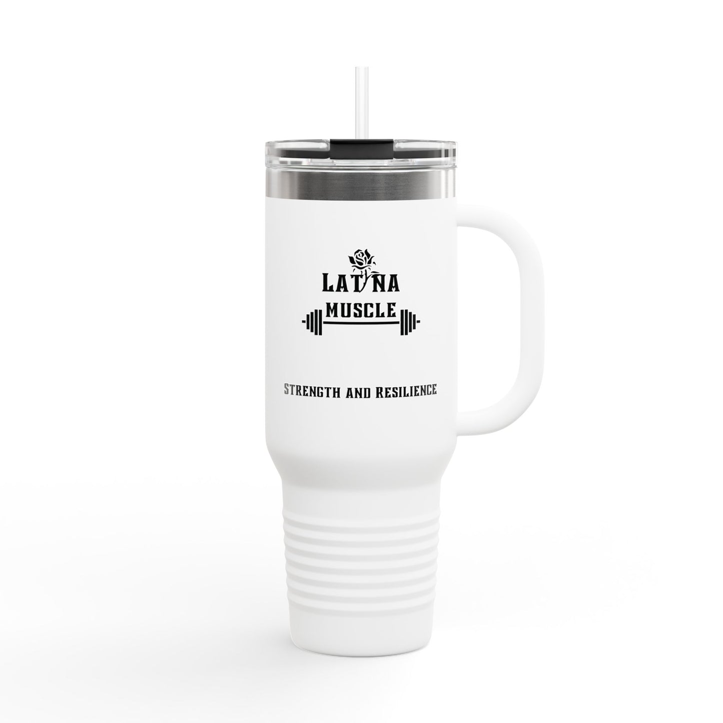 Latina Muscle Insulated Travel Tumbler - Latina Muscle