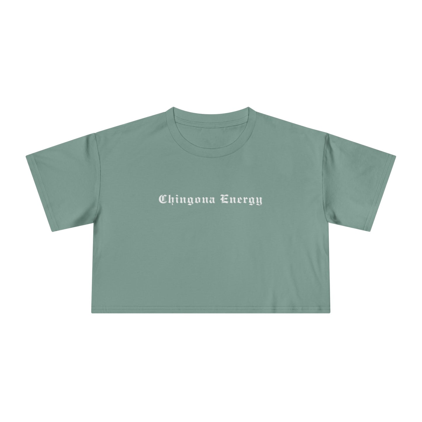 Chingona Energy Women's Crop Top - Latina Muscle