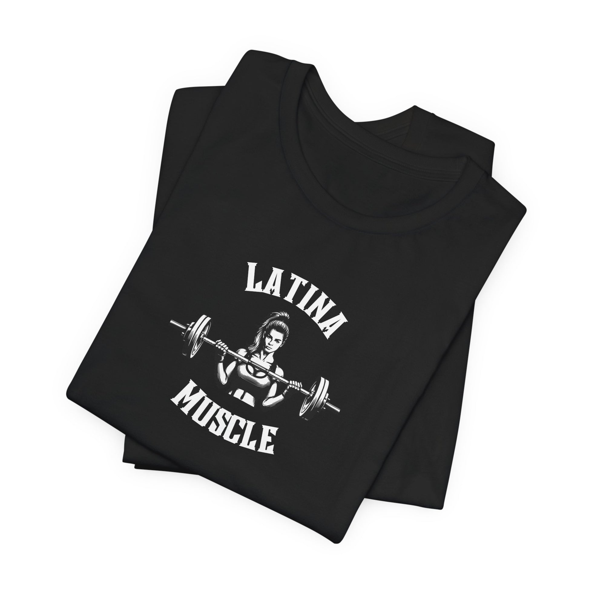 Latina Muscle Barbell Edition Tee - Latina Muscle
