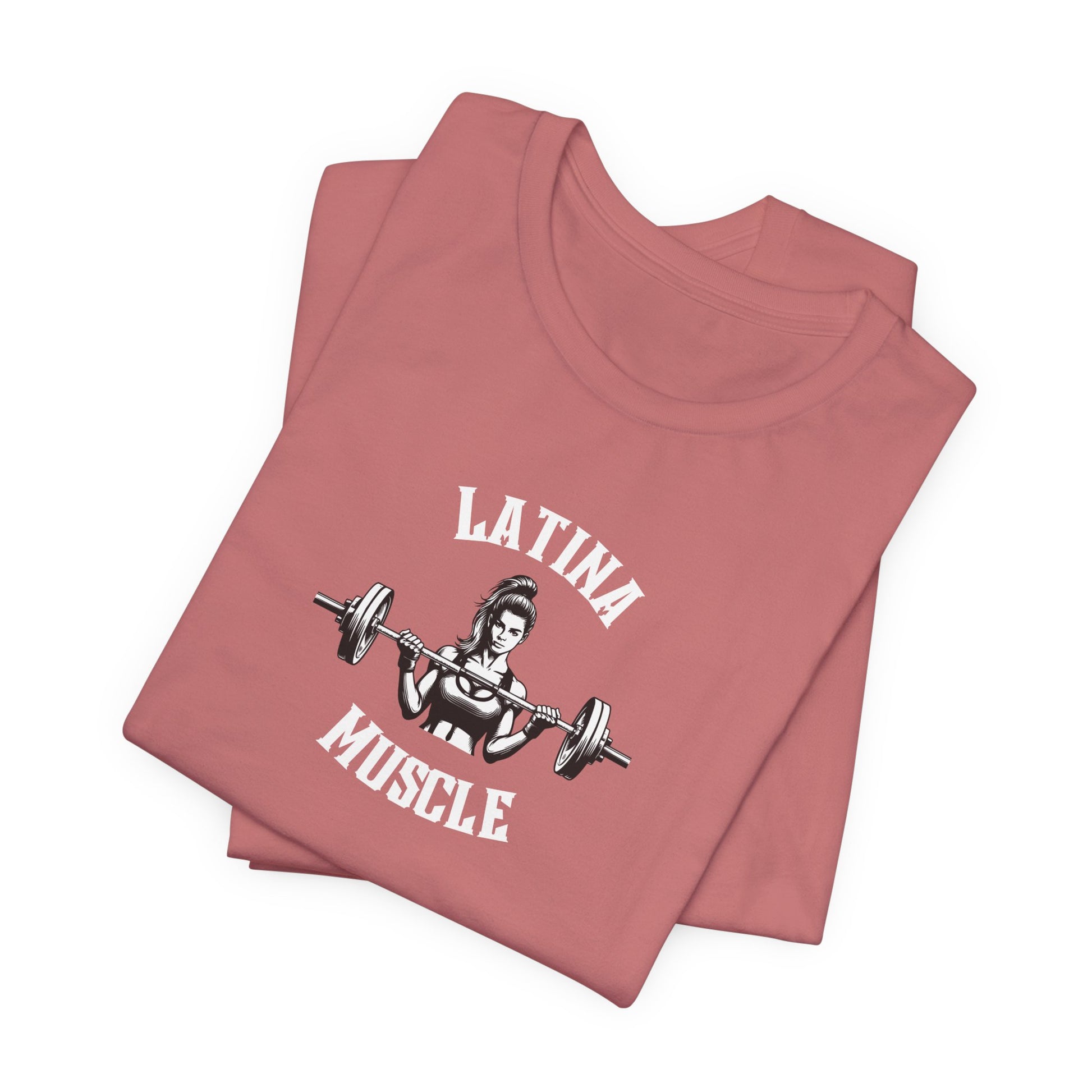 Latina Muscle Barbell Edition Tee - Latina Muscle