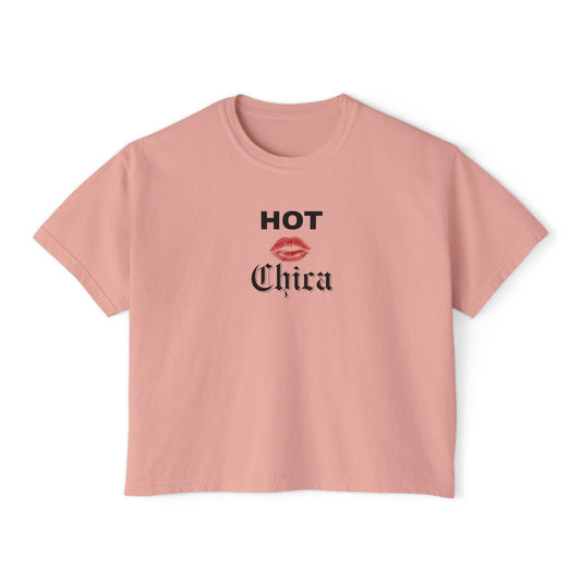 Hot Chica Boxy Tee - Latina Muscle