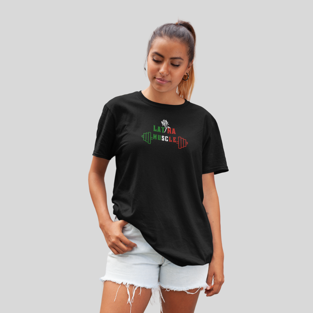 Latina Muscle Tee - Mexican Pride - Latina Muscle