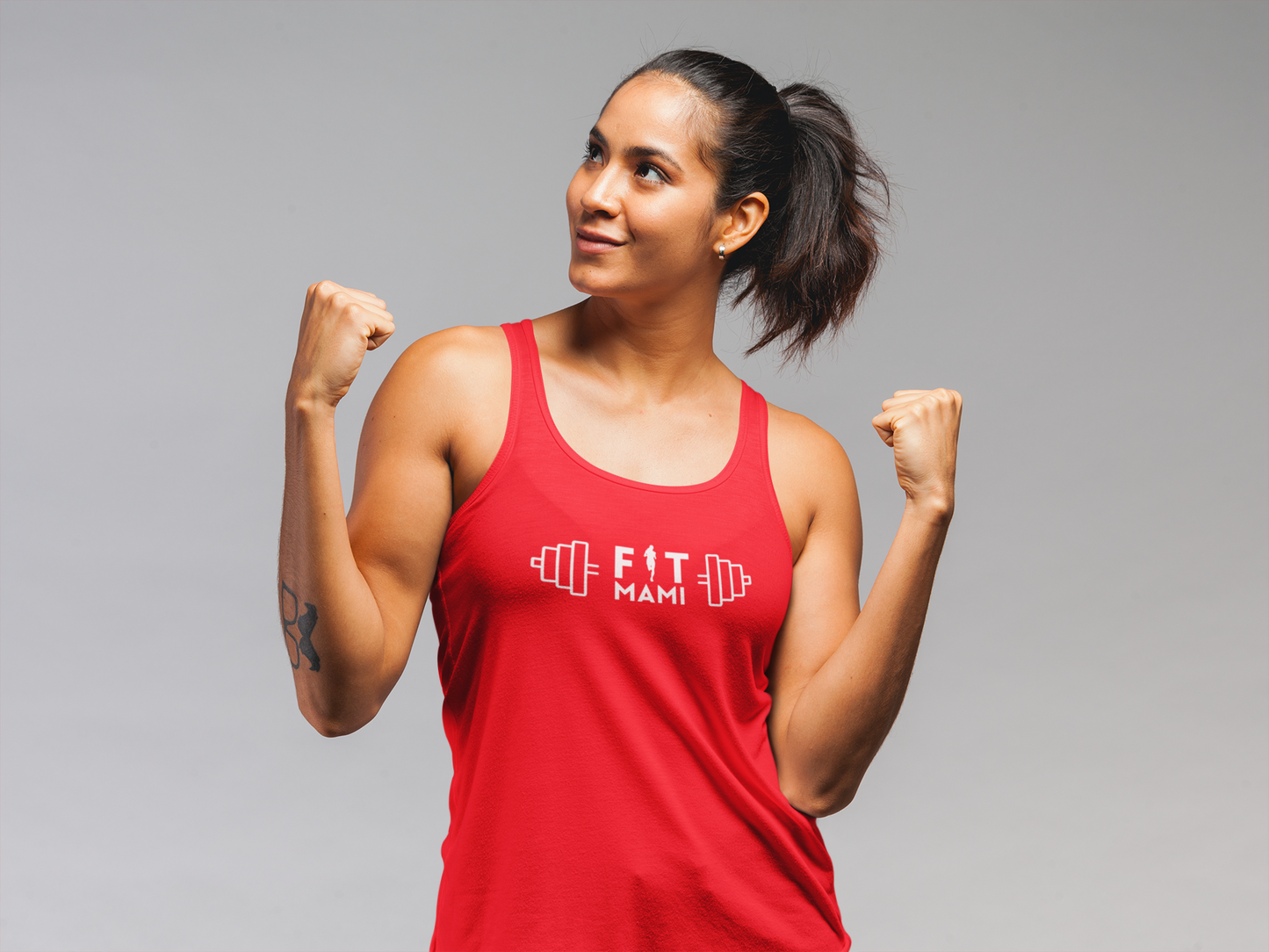 Fit Mami Racerback Tank Top - Latina Muscle
