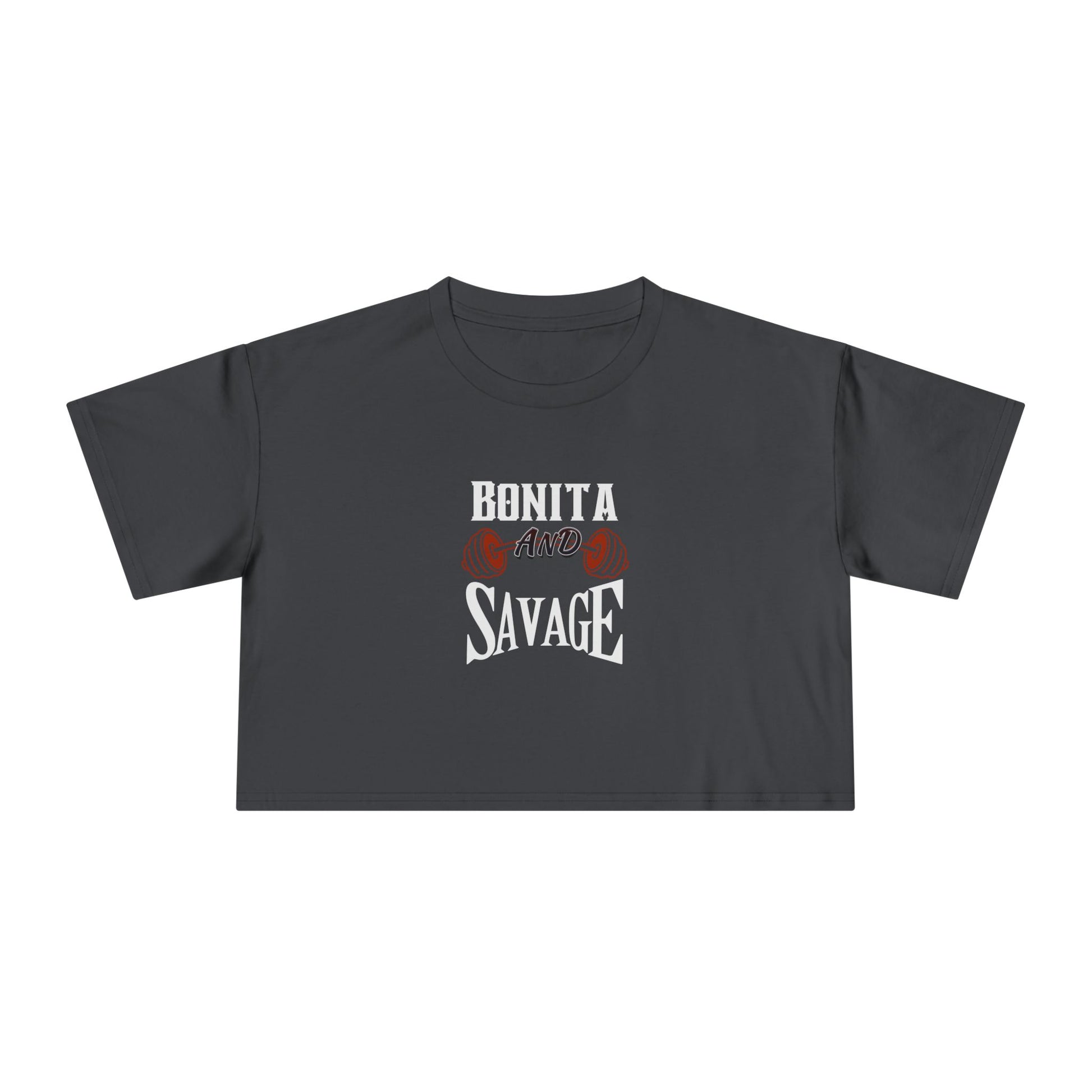 Bonita and Savage Crop Top - Latina Muscle
