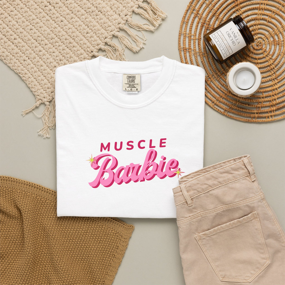 Muscle Barbie Tee - Latina Muscle
