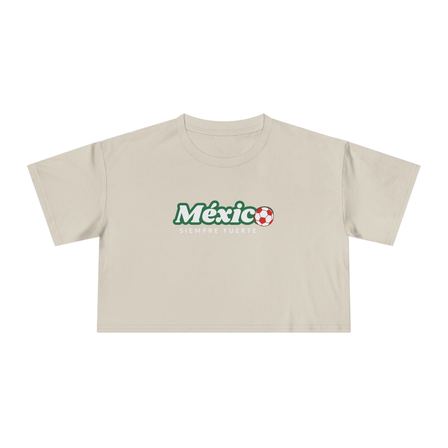 México Siempre Fuerte Crop Top
