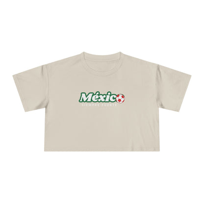 México Siempre Fuerte Crop Top