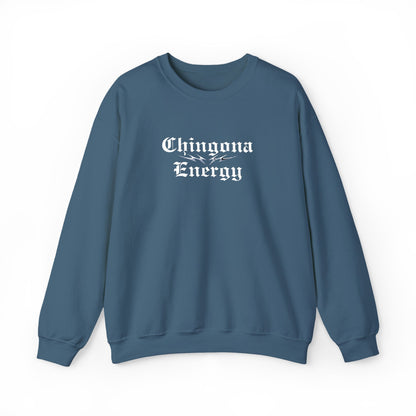 Chingona Energy - Embroidered Sweater