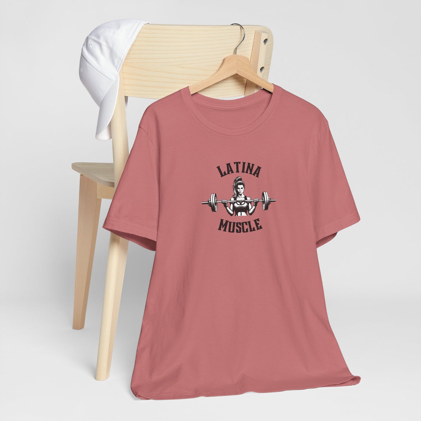 Latina Muscle Barbell Edition Tee - Latina Muscle