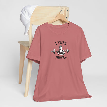 Latina Muscle Barbell Edition Tee - Latina Muscle