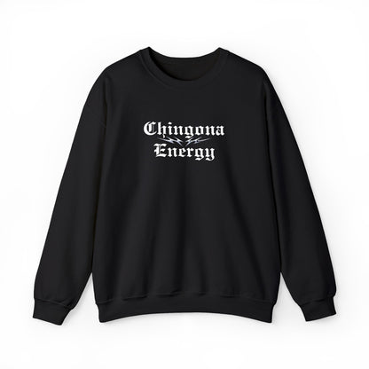 Chingona Energy - Embroidered Sweater